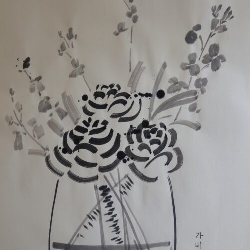 VASE수묵화06