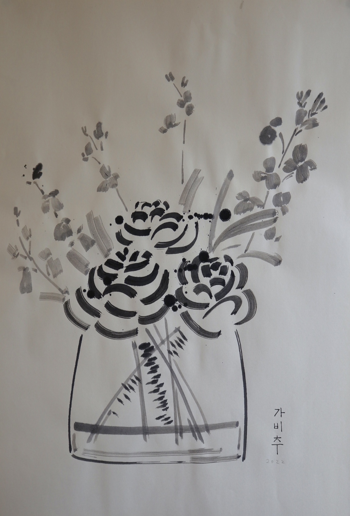 VASE수묵화06